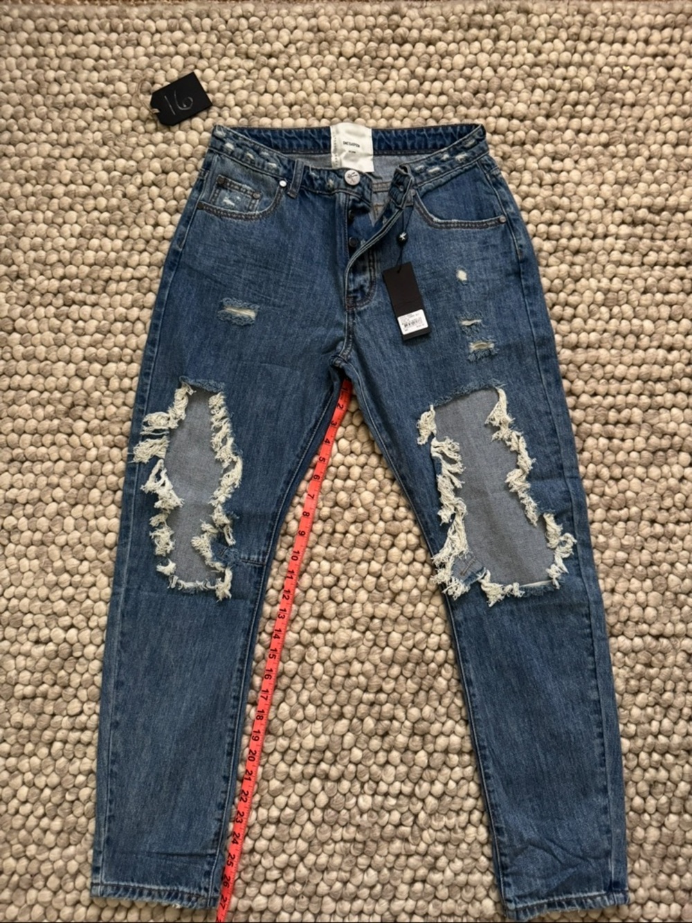 One teaspoon messed up Saint jeans size 26